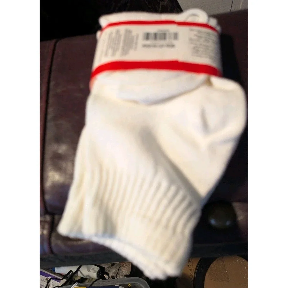 rarew! Sweatin' Socks  Richard Simmons  Sweatin' Socks 2pk  White 90's  Low Cut